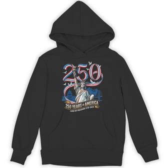 250 Years America Anniversary 1776 2026 Statue Of Liberty Hoodie - Thegiftio UK