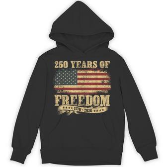 250 Years Birthday America Usa 250Th Anniversary 4Th Of July Hoodie - Thegiftio UK