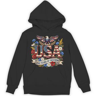 250Th Anniversary 1776 2026 250Th 4Th July Independence Day Hoodie - Monsterry