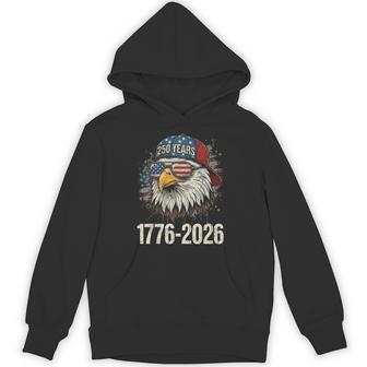 250Th Anniversary Usa 4Th Of July Eagle Patriotic 250 Years Hoodie - Thegiftio UK