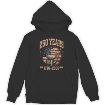 250周年記念 250 Usa アメリカ ゴルフ 1776 2026 愛国的 パーカー - Kawaiitshirt