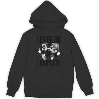 30歳の誕生日に贈るレベル30コンプリート衣装 30年目のゲーマー パーカー - Kawaiitshirt
