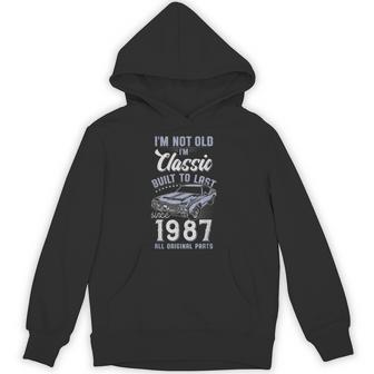39歳の誕生日 1987年クラシックカー パーカー - Kawaiitshirt