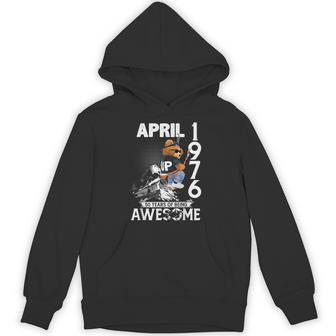 50Th Birthday Legends April 1976Intage 50 Years Old パーカー - Kawaiitshirt