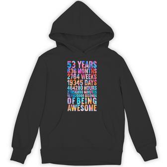 53歳の誕生日の面白いシャツ オールドメーター 面白い53歳ギフト パーカー - Kawaiitshirt