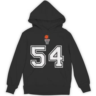54 番 バスケットボールスタイル ヴィンテージホワイト パーカー - Kawaiitshirt