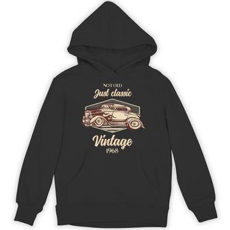 56 歳の誕生日プレゼント男ヴィンテージ 1968 年ではない古いクラシックカーの楽しみ パーカー - Kawaiitshirt