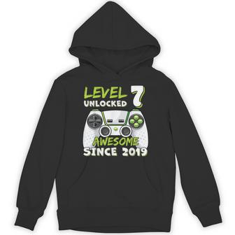 7 Year Old Bday Decorations Son Boy 7Yr 2019 7Th Birthday Hoodie - Thegiftio UK