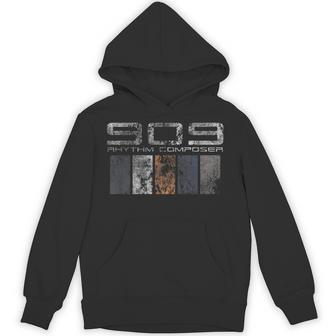 909レトロアナログリズム作曲家 パーカー - Kawaiitshirt