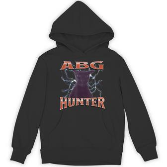 Abg Hunter Offensive Cat Meme Bootlegグラフィック パーカー - Kawaiitshirt