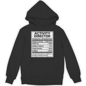 Activity Director Nutrition Facts Activity Director Hoodie | Seseable UK