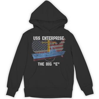 Aircraft Carrier Uss Enterprise Cv-6 Veterans Day Sailor Dad Hoodie - Thegiftio UK