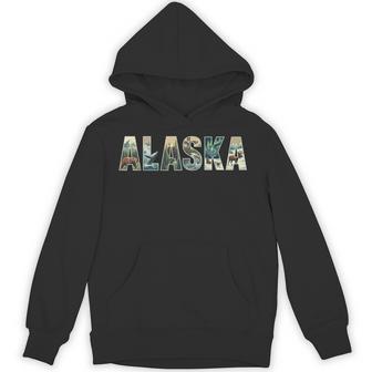 Alaska Wildlife Bear Hiking Moose Hoodie - Thegiftio UK