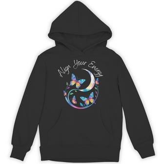 Align Your Energy Mindfulness Celestial Hoodie - Thegiftio UK