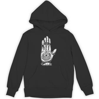 Alleeing Eye タトゥー イルミナティ 陰謀 グランジ 美的 パーカー - Kawaiitshirt