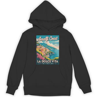 Amalfi Coast La Dolce Vita Italy Scenic Beauty Hoodie - Thegiftio UK