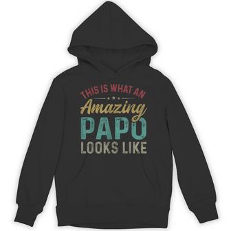 This Is What An Amazing Papo Looks Like Father's Day Hoodie - Thegiftio UK
