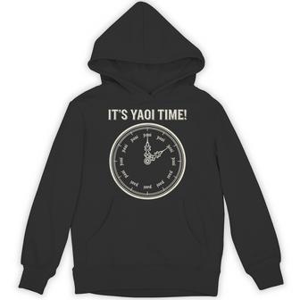 Anime Yaoi Clock It's Yaoi Time Bl Otaku Manga Fan Hoodie - Thegiftio