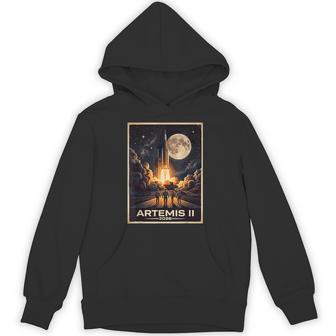 Artemis 2 Launch Back To The Moon Astronaut Mission 2026 Hoodie - Monsterry