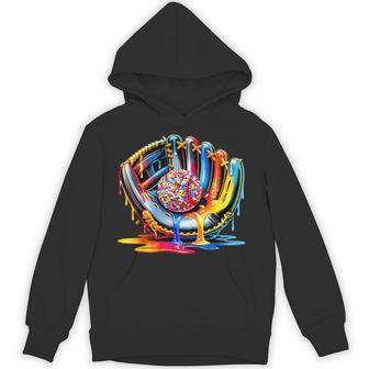 Baseball Drip For Boys Ice Cream Drip Baseball Stuff Lover Hoodie | Mazezy