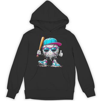 Baseball Drip For Boys Baseball 101 Apparel Youth Hoodie | Mazezy