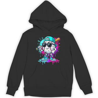 Baseball Drip Ice Cream Apparel Youth Drip Baseball Hoodie - Thegiftio UK