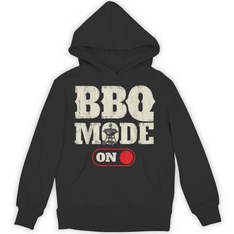 Bbqモードオン バーベキュー愛好家 グリル バーベキュー パーカー - Kawaiitshirt