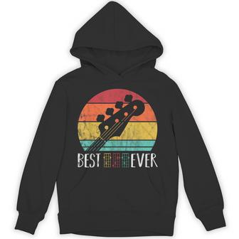 Best Bass Guitar Dad Ever Music Chords Father Musician Hoodie - Monsterry
