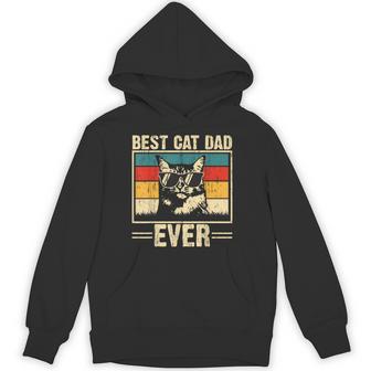 Best Cat Dad Ever Cat Dad Lover Father's Day Cat Daddy Hoodie - Monsterry