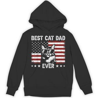 Best Cat Dad Ever Cat Dad Lover Father's Day Cat Daddy Hoodie - Thegiftio
