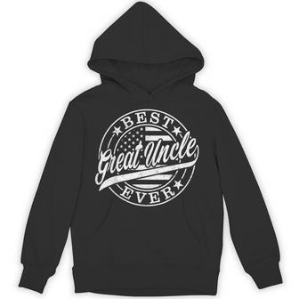 Best Great Uncle Ever Father's Day American Us Flag Hoodie - Monsterry