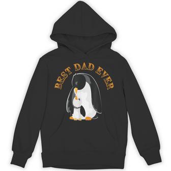 Best Penguin Dad Ever Penguin Pajama Custom Hoodie - Thegiftio UK