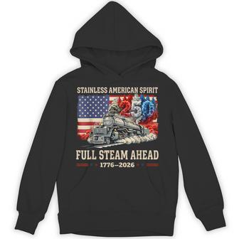Big Boy 4014 Vintage 250 Steam Locomotive Railroad Train Hoodie - Thegiftio UK