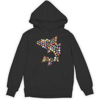 Billiards Pool Shark Graphic Hoodie - Thegiftio UK