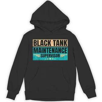 Black Tank Maintenance Supervisor Father's Day Hoodie - Thegiftio