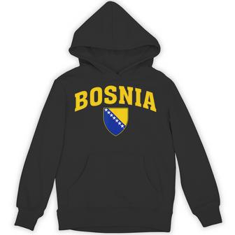 Bosnia Flag Bosnia Vintage Herzegovina Sarajevo Hoodie - Thegiftio UK