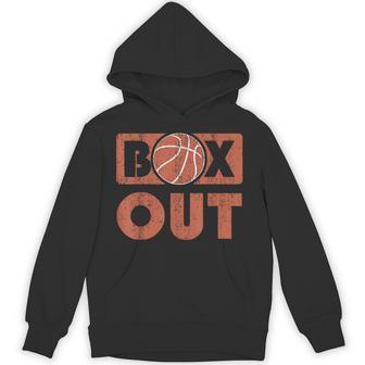 Box Out Basketbal Rebound Rebounding Baller Coaching Sport Hoodie - Thegiftio UK