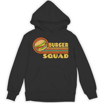 Burgerquad チーズバーガー 食通愛好家チーム ハンバーガー パーカー - Kawaiitshirt