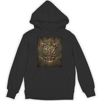 Bz イニシャル B Z 名前 名前 オノマティックス オノマトロジー 長袖tシャツ パーカー - Kawaiitshirt