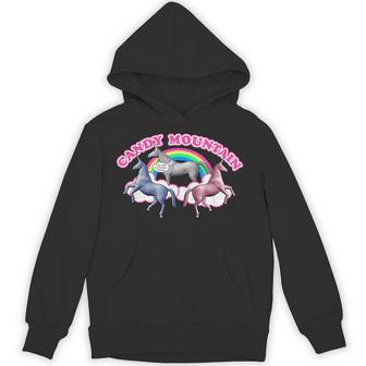 Candy Mountain Charlie Unicorn Sarcasm Meme Hoodie - Thegiftio UK