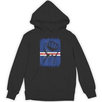 Cape Verde Flag Cabo Verde Cape Verdean Roots Hoodie - Thegiftio UK