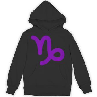 Capricorn Symbol Zodiac Sign Horoscope Hoodie - Thegiftio UK
