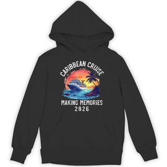 Caribbean Cruise 2026 Souvenir Matching Family Friends Squad Hoodie - Thegiftio UK