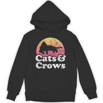Cats And Crows メンズ レディース ボーイズ ガールズ カラス パーカー - Kawaiitshirt