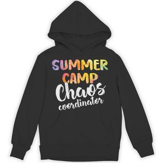 Chaos Coordinator Summer Camp Counselor Camping Hoodie - Thegiftio UK