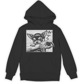 Chihuahua Dog Bite Chihuahua Lover Hoodie - Thegiftio UK