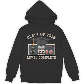 Class Of 2026 Level Complete Video Gamer Senior Graduation Hoodie - Thegiftio UK