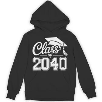 Class Of 2040 Grow With Me Graduation First Day Of School Hoodie - Thegiftio UK