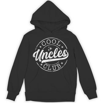 Cool Uncles Club Emblem Father's Day Best Uncle Hoodie - Monsterry