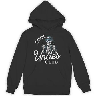 Cool Uncles Club Skeleton Uncle Hoodie | Mazezy